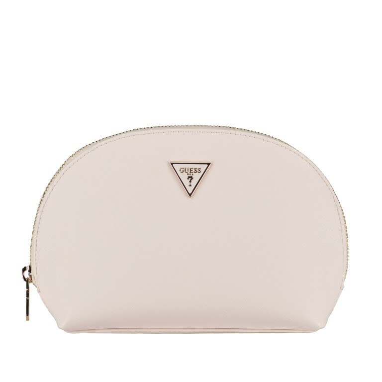 Kosmetiketui Dome Stone, Farbe: beige, Marke: Guess, EAN: 7624926642071, Abmessungen in cm: 18x15x6.5, Bild 1 von 3