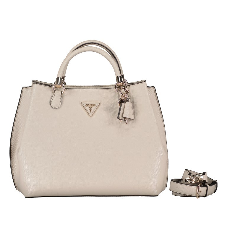 Handtasche Gizele Taupe, Farbe: taupe/khaki, Marke: Guess, EAN: 0190231799887, Abmessungen in cm: 40x27.5x11, Bild 1 von 7