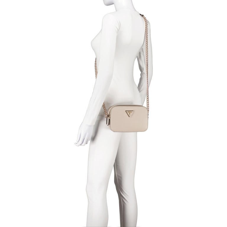 Umhängetasche Noelle Camera Bag Khaki, Farbe: taupe/khaki, Marke: Guess, EAN: 0190231794486, Abmessungen in cm: 19.5x14x7, Bild 5 von 6