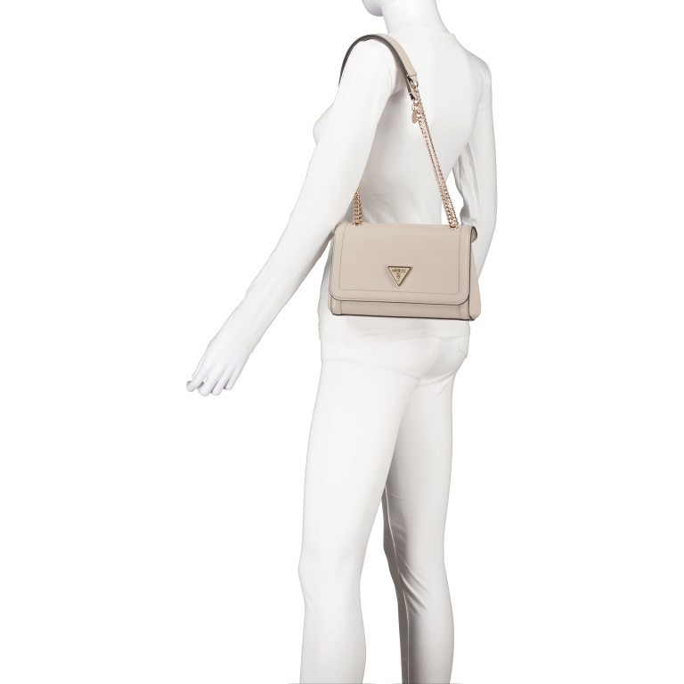 Tasche Noelle Taupe, Farbe: taupe/khaki, Marke: Guess, EAN: 0190231794561, Abmessungen in cm: 27x16x7, Bild 4 von 7