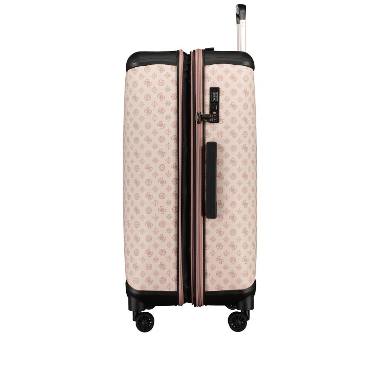 Koffer Wilder Travel 4G-Logo Peony erweiterbar Größe 77 cm Light Nude, Farbe: rosa/pink, Marke: Guess, EAN: 0190231804598, Abmessungen in cm: 46x77x33, Bild 4 von 10