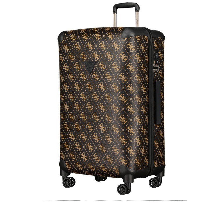 Koffer Berta 4G-Logo erweiterbar Größe 77 cm Brown, Farbe: braun, Marke: Guess, EAN: 0190231804741, Abmessungen in cm: 46x77x33, Bild 2 von 10
