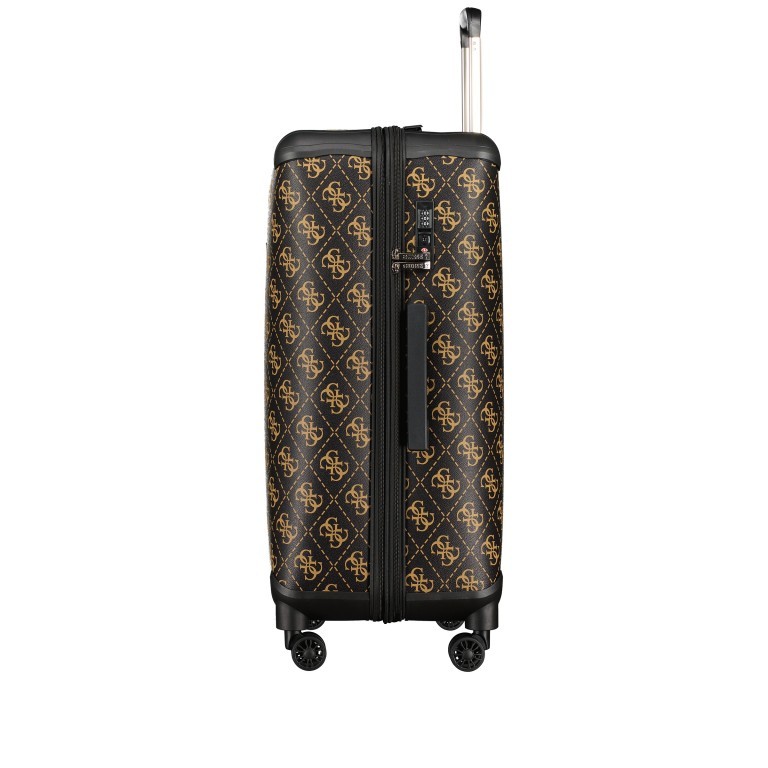 Koffer Berta 4G-Logo erweiterbar Größe 77 cm Brown, Farbe: braun, Marke: Guess, EAN: 0190231804741, Abmessungen in cm: 46x77x33, Bild 4 von 10