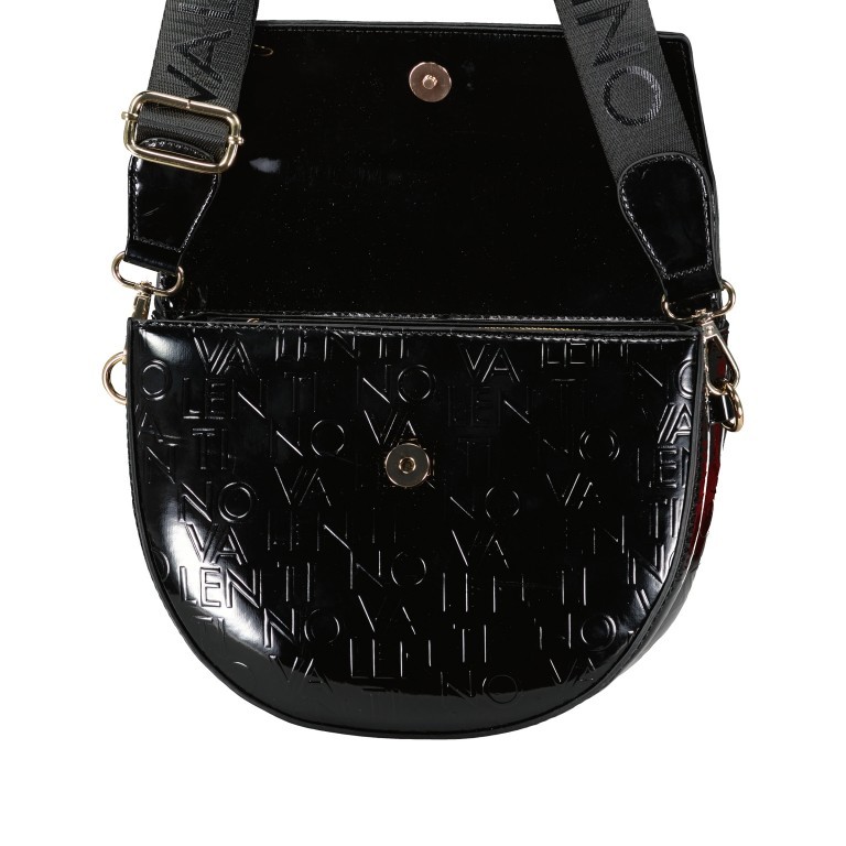 Umhängetasche Bigs Nero, Farbe: schwarz, Marke: Valentino Bags, EAN: 8054942220868, Abmessungen in cm: 24x17.5x9.5, Bild 6 von 6