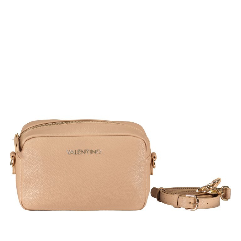 Umhängetasche Brixton Beige, Farbe: beige, Marke: Valentino Bags, EAN: 8054942226983, Abmessungen in cm: 22x14x8, Bild 1 von 6