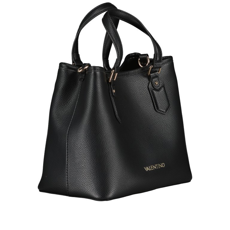 Handtasche Brixton Nero, Farbe: schwarz, Marke: Valentino Bags, EAN: 8054942230713, Abmessungen in cm: 28x24x17, Bild 2 von 7