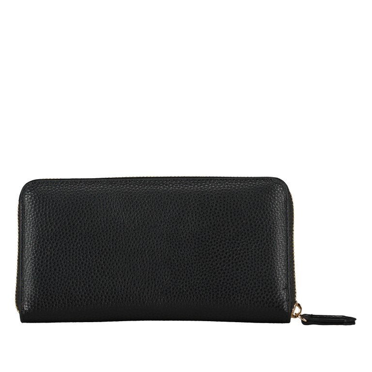 Geldbörse Brixton Nero, Farbe: schwarz, Marke: Valentino Bags, EAN: 8054942232991, Abmessungen in cm: 19x10x2.5, Bild 3 von 4