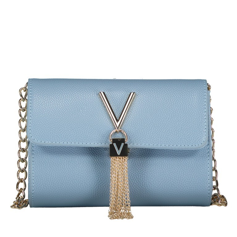 Umhängetasche Divina Polvere, Farbe: blau/petrol, Marke: Valentino Bags, EAN: 8054942207296, Abmessungen in cm: 17.5x11.5x6, Bild 1 von 6