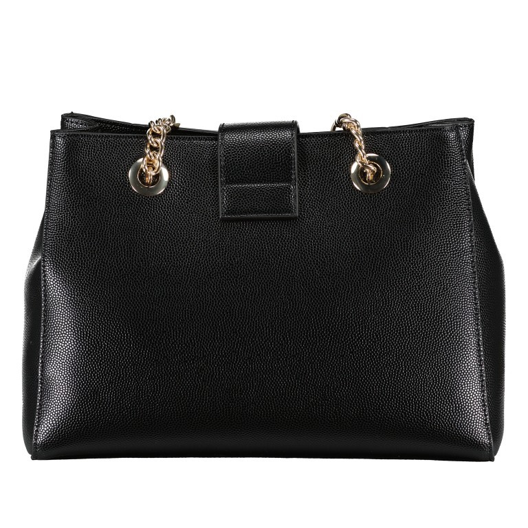 Tasche Divina Nero Gold, Farbe: schwarz, Marke: Valentino Bags, EAN: 8058043478791, Abmessungen in cm: 30x23x10, Bild 3 von 5