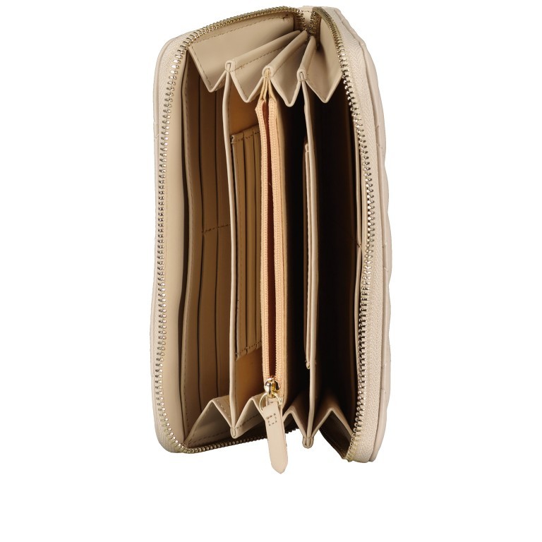 Geldbörse Ocarina Ecru, Farbe: beige, Marke: Valentino Bags, EAN: 8054942234926, Abmessungen in cm: 19x10x2, Bild 4 von 4