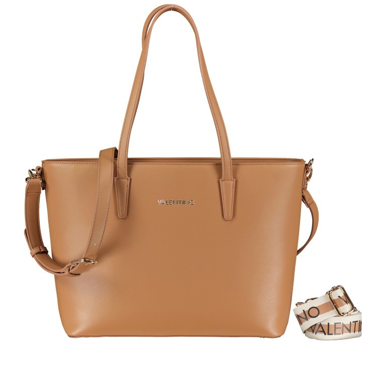 Shopper Zero Relove Recycle Cuoio, Farbe: cognac, Marke: Valentino Bags, EAN: 8054942225016, Abmessungen in cm: 35x28x10, Bild 1 von 7