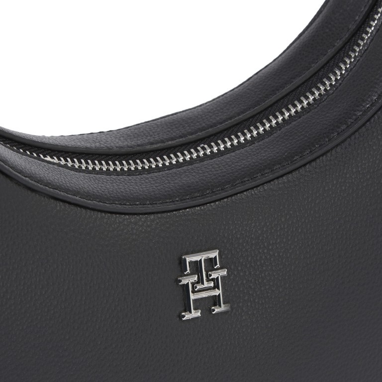 Beuteltasche Essential Crossover Bag Black, Farbe: schwarz, Marke: Tommy Hilfiger, EAN: 8720645819363, Abmessungen in cm: 29x29x6, Bild 4 von 4