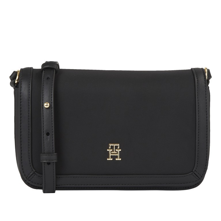 Umhängetasche Essential Crossover Bag Black, Farbe: schwarz, Marke: Tommy Hilfiger, EAN: 8720645817826, Abmessungen in cm: 23x14x5, Bild 1 von 4