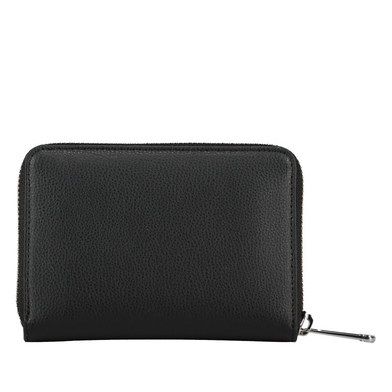Geldbörse Essential Medium Wallet Zip Around Black, Farbe: schwarz, Marke: Tommy Hilfiger, EAN: 8720645812357, Abmessungen in cm: 14x10x2.3, Bild 3 von 4