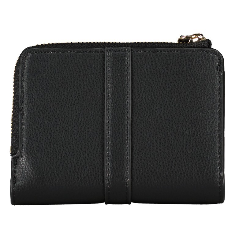 Geldbörse Feminine Slim Wallet Zip Around Black, Farbe: schwarz, Marke: Tommy Hilfiger, EAN: 8720645810452, Abmessungen in cm: 12x9x2.5, Bild 2 von 4