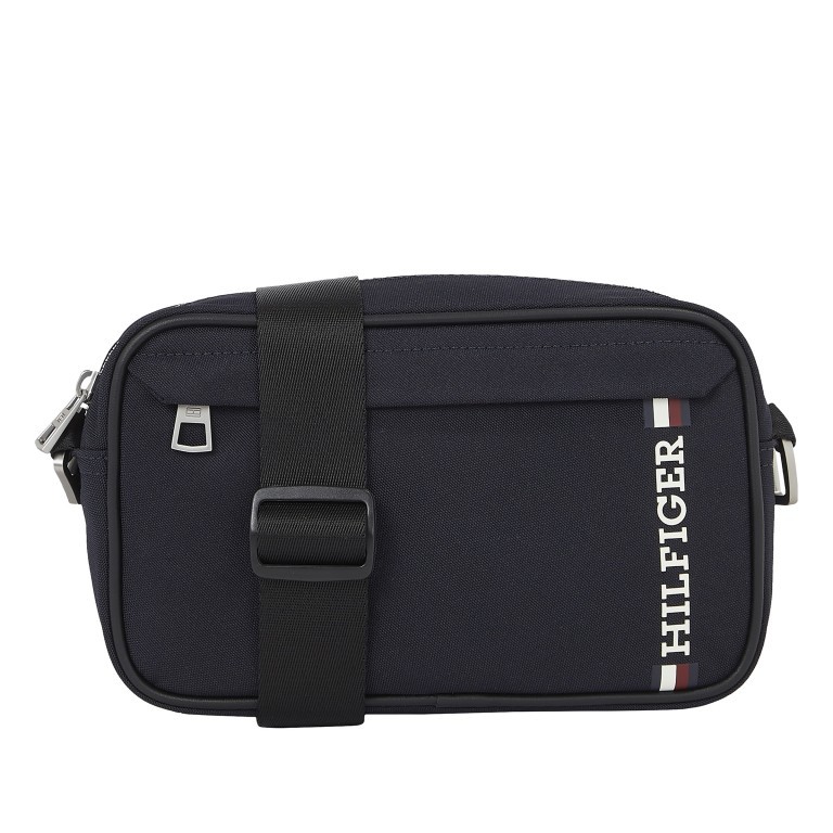 Umhängetasche Monotype Reporter Bag Space Blue, Farbe: blau/petrol, Marke: Tommy Hilfiger, EAN: 8720645815976, Abmessungen in cm: 23.5x15.5x7, Bild 1 von 4