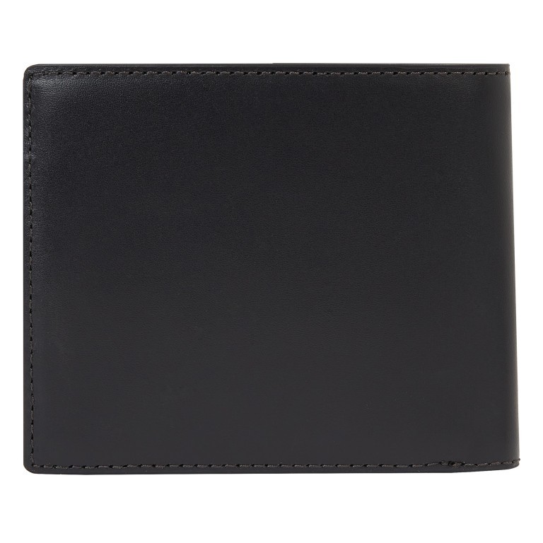 Geldbörse SPW Leather CC and Coin Black, Farbe: schwarz, Marke: Tommy Hilfiger, EAN: 8720645816911, Abmessungen in cm: 11.5x9.5x1.5, Bild 2 von 3