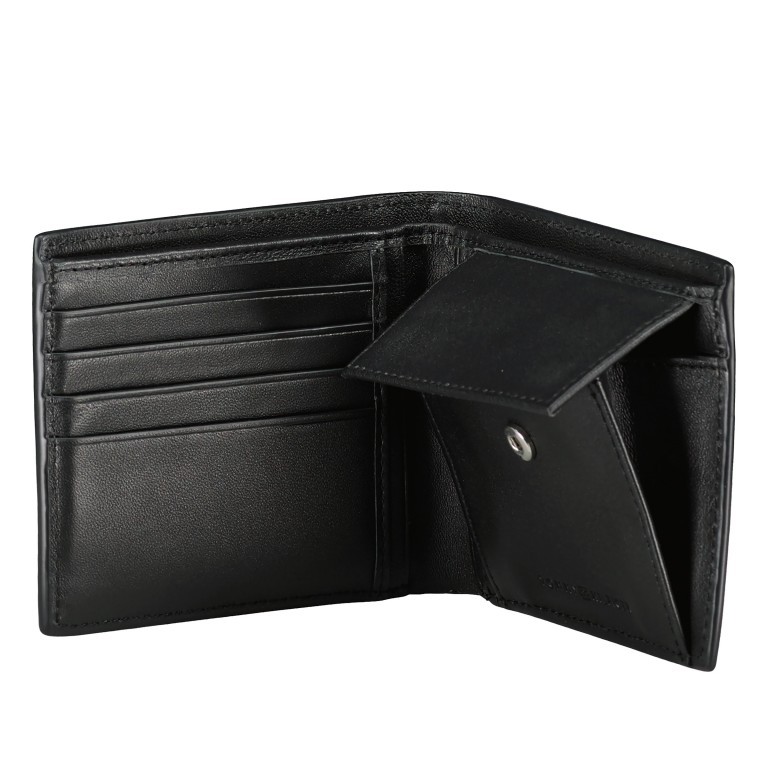 Geldbörse SPW Leather CC and Coin Black, Farbe: schwarz, Marke: Tommy Hilfiger, EAN: 8720645818434, Abmessungen in cm: 10.7x9.7x2.7, Bild 4 von 4