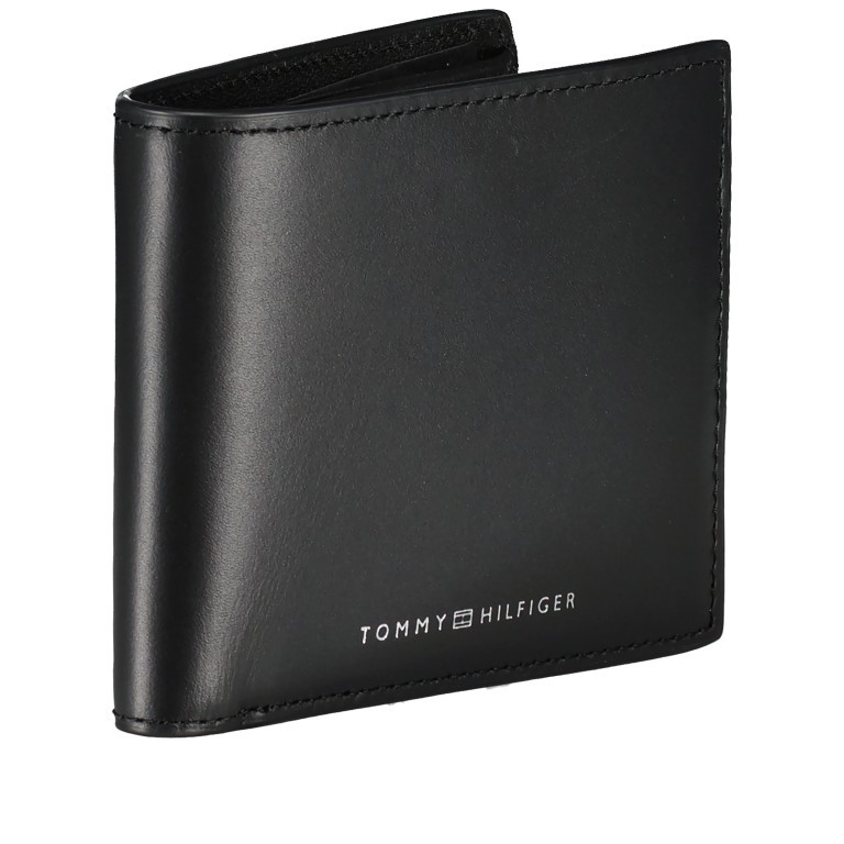 Geldbörse SPW Leather CC and Coin Black, Farbe: schwarz, Marke: Tommy Hilfiger, EAN: 8720645818434, Abmessungen in cm: 10.7x9.7x2.7, Bild 2 von 4