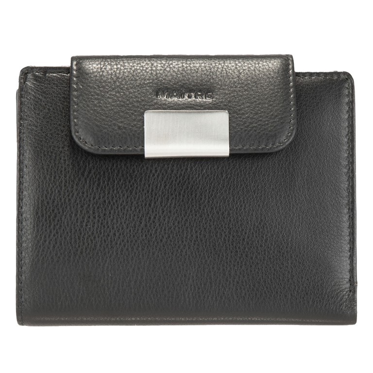 Geldbörse Helena Dawina mit RFID-Schutz Black, Farbe: schwarz, Marke: Maitre, EAN: 4006053507943, Abmessungen in cm: 12.3x9.5x2, Bild 1 von 6