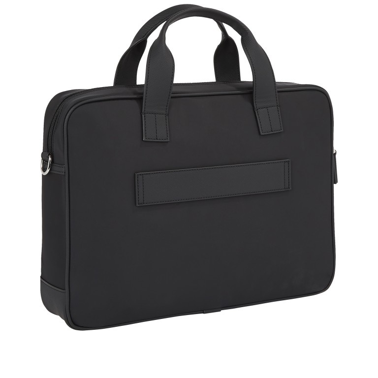 Aktentasche Urban Repreve Computer Bag Black, Farbe: schwarz, Marke: Tommy Hilfiger, EAN: 8720645817819, Abmessungen in cm: 40x28.5x8.5, Bild 2 von 4