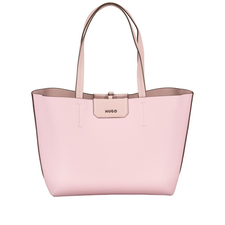 Shopper Chris mit Wendefunktion Light Pastel Pink, Farbe: rosa/pink, Marke: HUGO, EAN: 4063539987491, Abmessungen in cm: 31x26x13.5, Bild 8 von 8