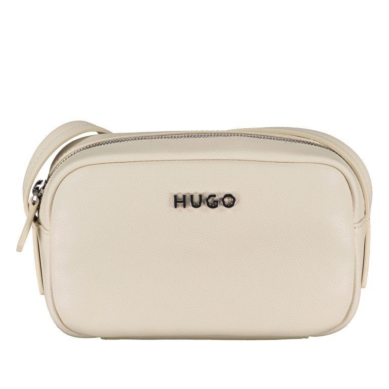 Umhängetasche Chris Crossbody Open White, Farbe: weiß, Marke: HUGO, EAN: 4063539987057, Abmessungen in cm: 20.5x12.5x6.5, Bild 1 von 6