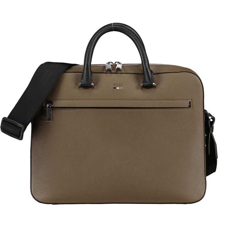 Aktentasche Ray Document Case S Open Brown, Farbe: braun, Marke: Boss, EAN: 4063539996110, Abmessungen in cm: 38.5x30x7, Bild 1 von 3