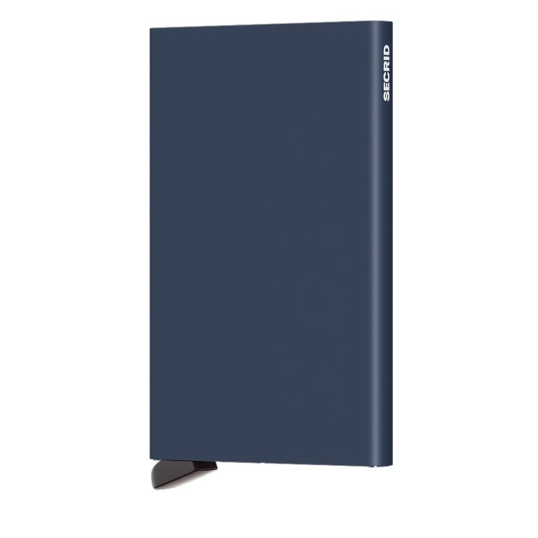 Kartenetui Cardprotector Navy, Farbe: blau/petrol, Marke: Secrid, EAN: 8718215284109, Abmessungen in cm: 6.3x10.2x0.8, Bild 2 von 3