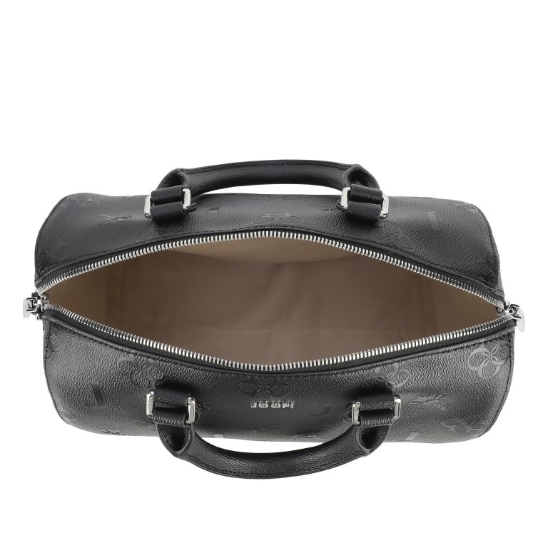 Handtasche Decoro Stampa Aurora SHZ Black, Farbe: schwarz, Marke: Joop!, EAN: 4048835172864, Abmessungen in cm: 30.5x22x18, Bild 7 von 8