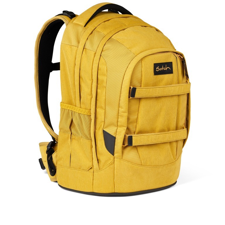 Rucksack Pack Old School Set 3-teilig Retro Honey, Farbe: gelb, Marke: Satch, EAN: 4057081187690, Abmessungen in cm: 30x45x22, Bild 8 von 14