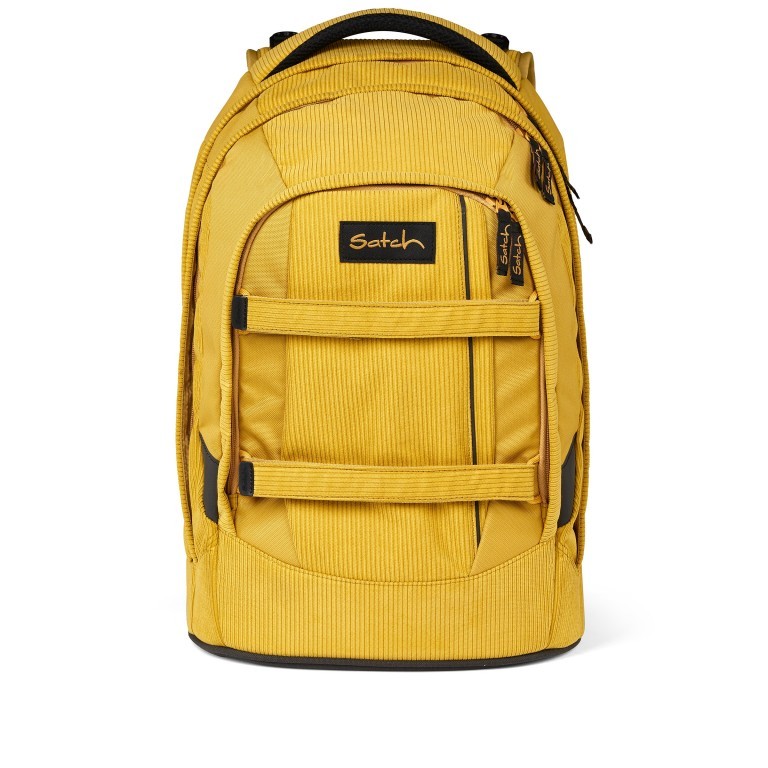 Rucksack Pack Old School Set 3-teilig Retro Honey, Farbe: gelb, Marke: Satch, EAN: 4057081187690, Abmessungen in cm: 30x45x22, Bild 1 von 14