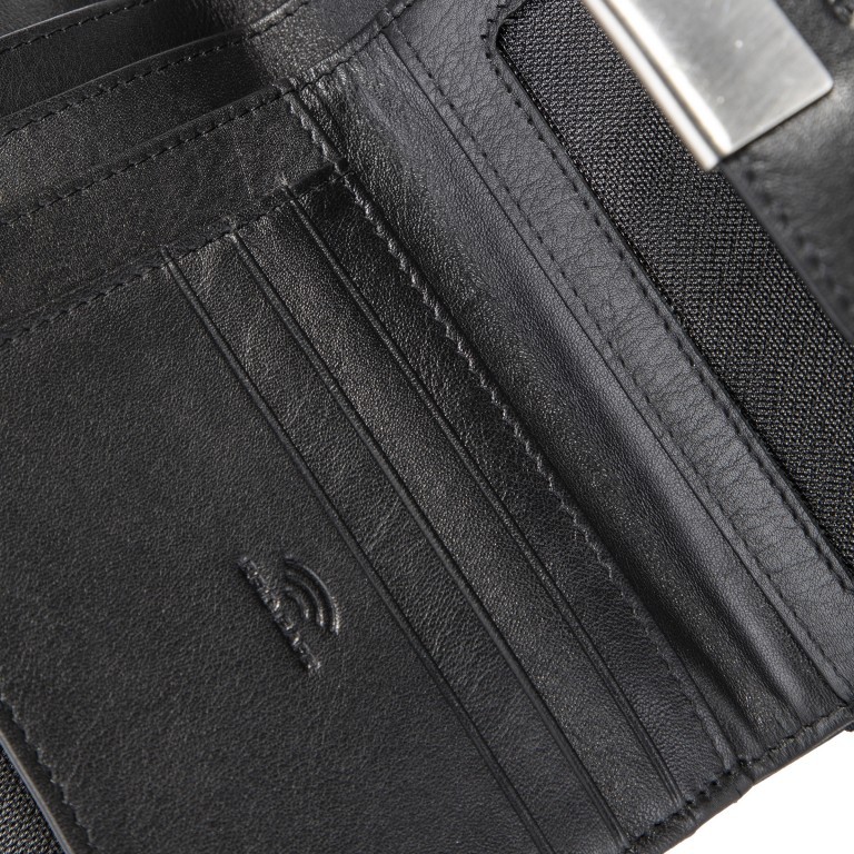 Geldbörse Helena Dola mit RFID-Schutz Schwarz, Farbe: schwarz, Marke: Maitre, EAN: 4006053603102, Abmessungen in cm: 15x10x2.5, Bild 6 von 6