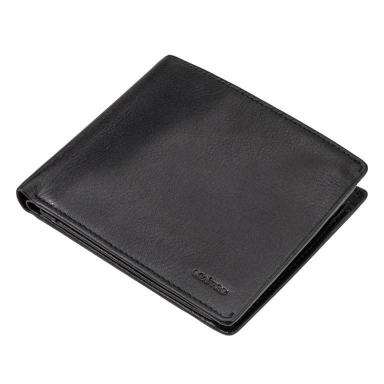 Geldbörse F3 Gandolf mit RFID-Schutz Schwarz, Farbe: schwarz, Marke: Maitre, EAN: 4053533584017, Abmessungen in cm: 12x10x3, Bild 2 von 6