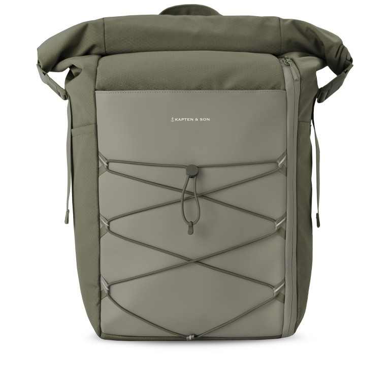 Rucksack Yoho Forest Green, Farbe: grün/oliv, Marke: Kapten & Son, EAN: 4251145238360, Abmessungen in cm: 40x45x15, Bild 1 von 7