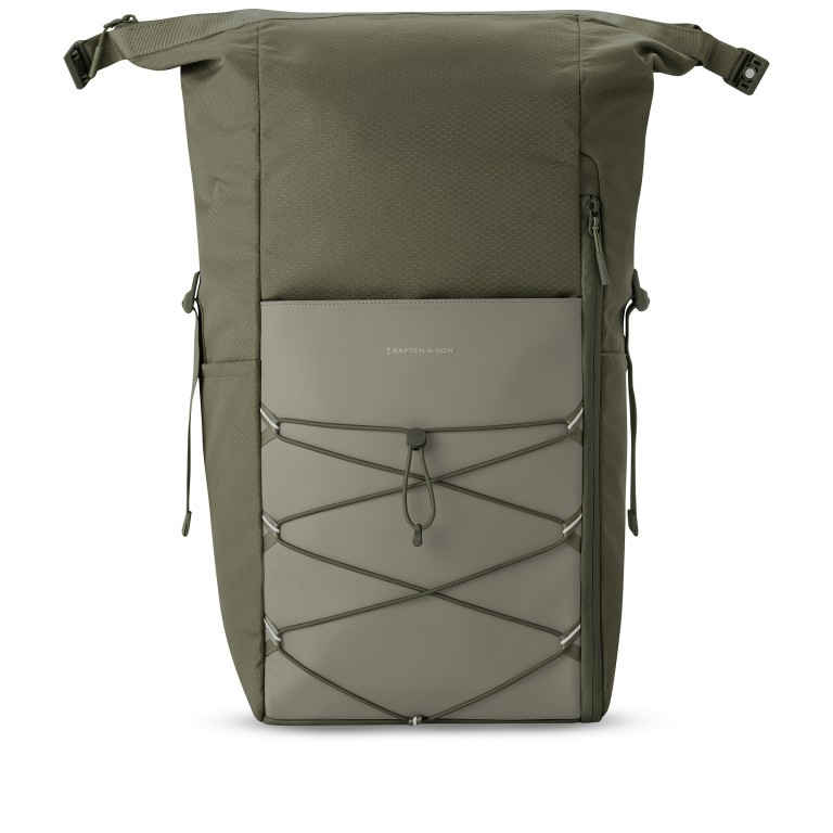 Rucksack Yoho Forest Green, Farbe: grün/oliv, Marke: Kapten & Son, EAN: 4251145238360, Abmessungen in cm: 40x45x15, Bild 6 von 7