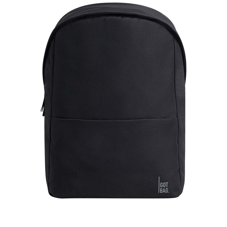 Rucksack Easy Pack Zip Black, Farbe: schwarz, Marke: Got Bag, EAN: 4260483885013, Abmessungen in cm: 29x43x13, Bild 1 von 9