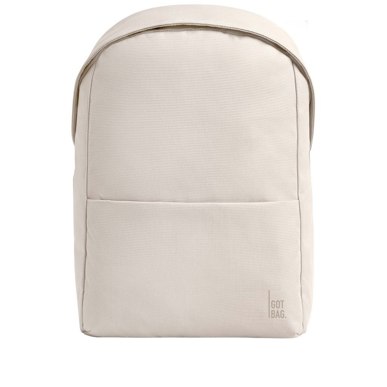 Rucksack Easy Pack Zip Soft Shell, Farbe: beige, Marke: Got Bag, EAN: 4260483885020, Abmessungen in cm: 29x43x13, Bild 1 von 9