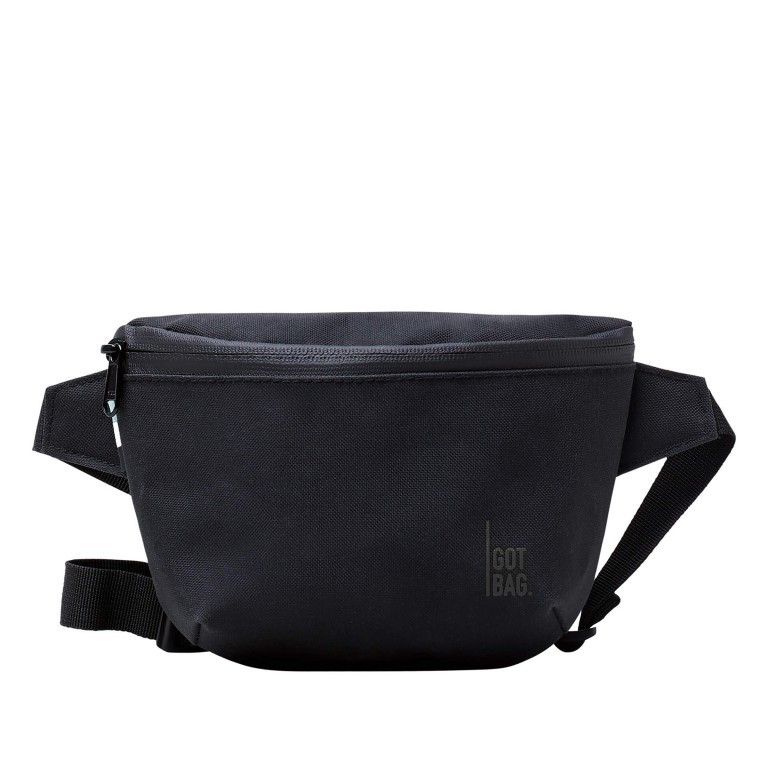 Gürteltasche Hip Bag Monochrome Black, Farbe: schwarz, Marke: Got Bag, EAN: 4260483881565, Abmessungen in cm: 17x14x7.5, Bild 1 von 4