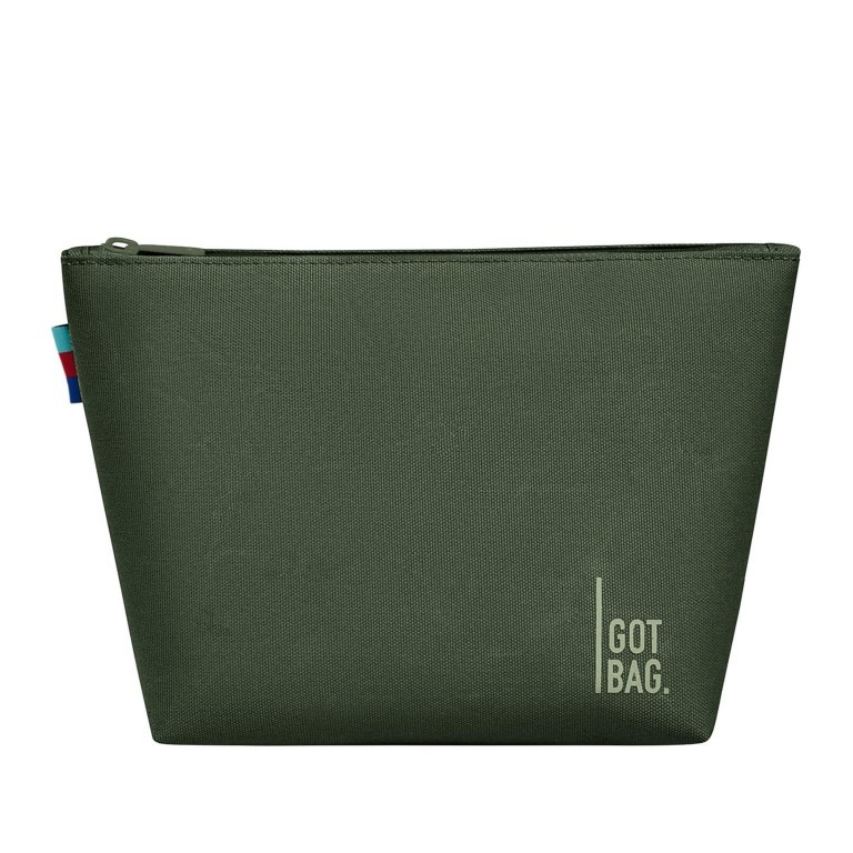 Kulturbeutel Shower Bag Algae, Farbe: grün/oliv, Marke: Got Bag, EAN: 4260483882586, Abmessungen in cm: 25x15x10, Bild 1 von 2