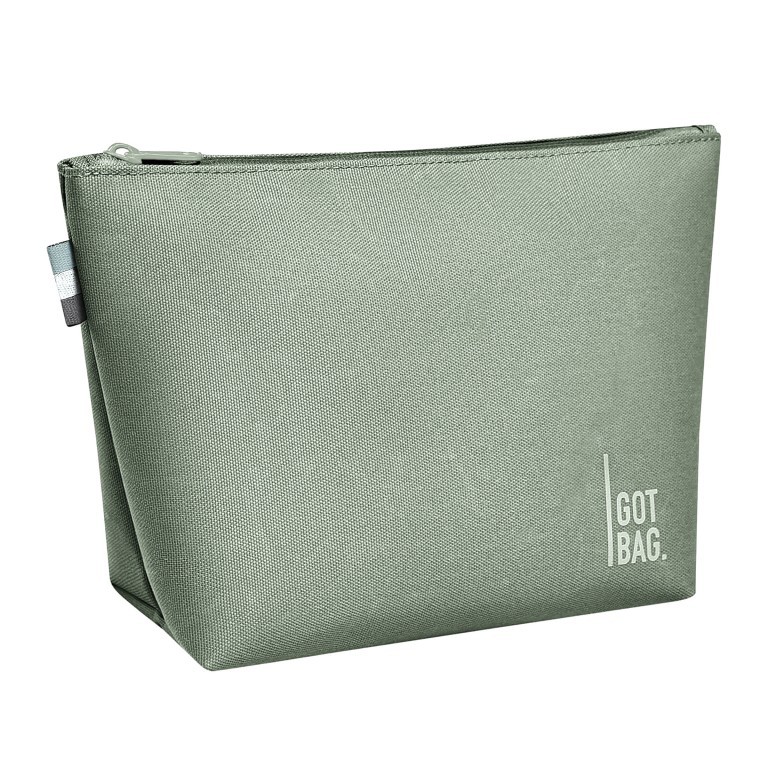 Kulturbeutel Shower Bag Bass, Farbe: grün/oliv, Marke: Got Bag, EAN: 4260483884689, Abmessungen in cm: 25x15x10, Bild 2 von 2