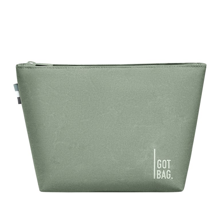 Kulturbeutel Shower Bag Bass, Farbe: grün/oliv, Marke: Got Bag, EAN: 4260483884689, Abmessungen in cm: 25x15x10, Bild 1 von 2