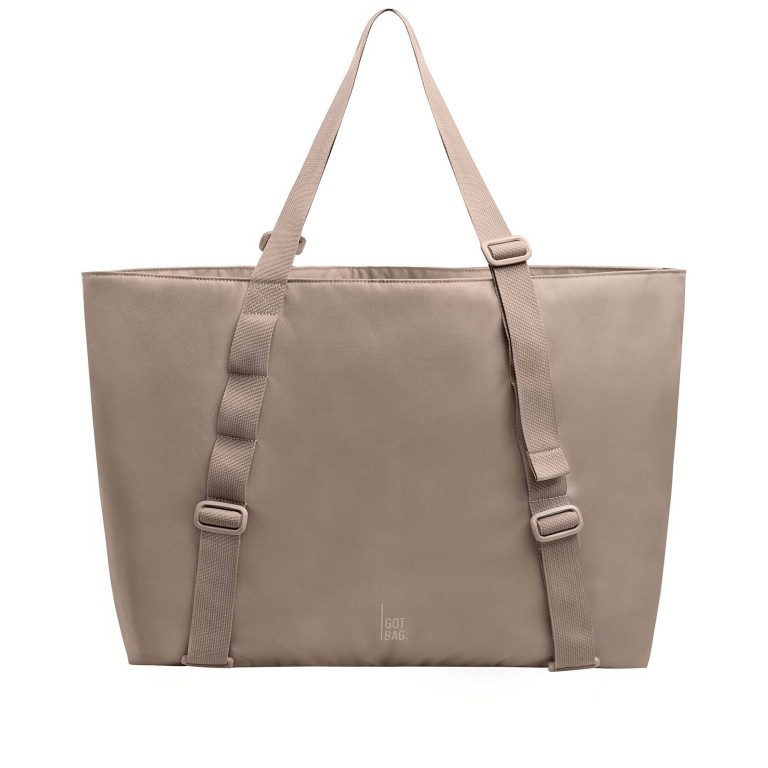 Shopper Tote Bag Large Monochrome Seal, Farbe: beige, Marke: Got Bag, EAN: 4260483885761, Abmessungen in cm: 65x40x20, Bild 1 von 8