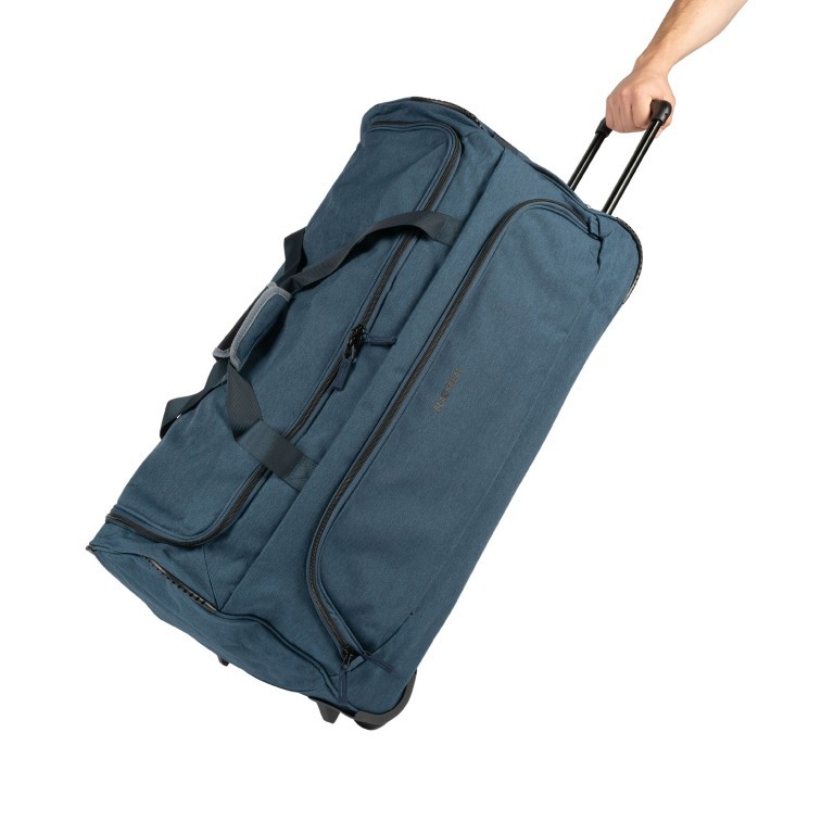 Reisetasche BBRT01 mit Rollen 73 cm Dark Blue, Farbe: blau/petrol, Marke: Blackbeat, EAN: 4066727001191, Abmessungen in cm: 73x37x37, Bild 5 von 6