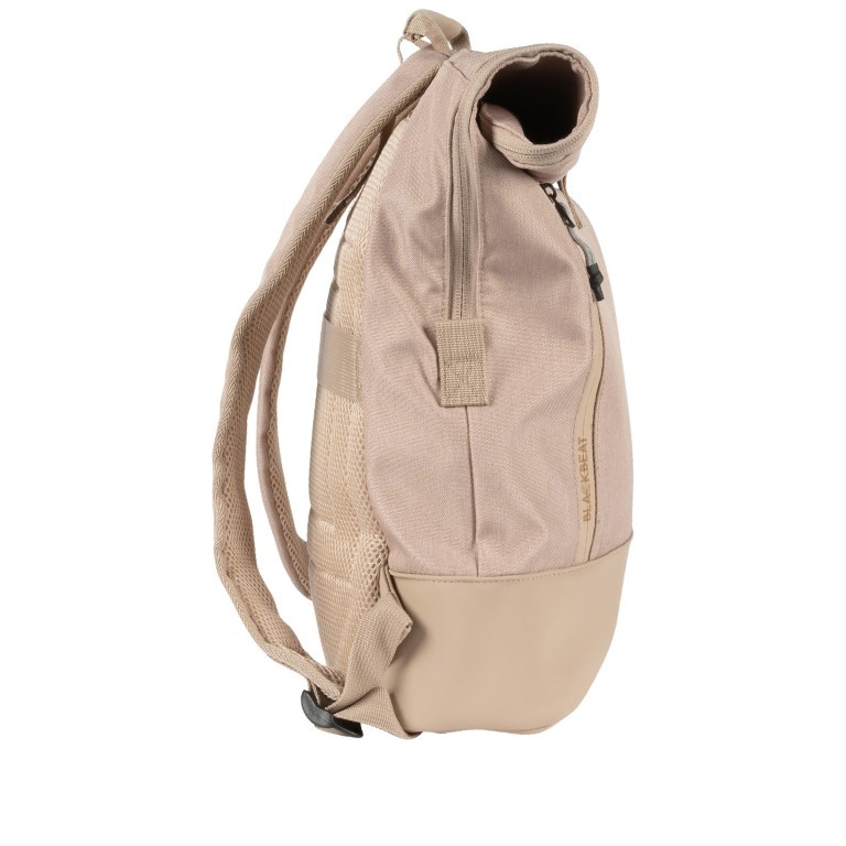 Rucksack BBRS60-F mit Rolltop Dark Beige, Farbe: beige, Marke: Blackbeat, EAN: 4066727005687, Abmessungen in cm: 24.5x44x12, Bild 2 von 6