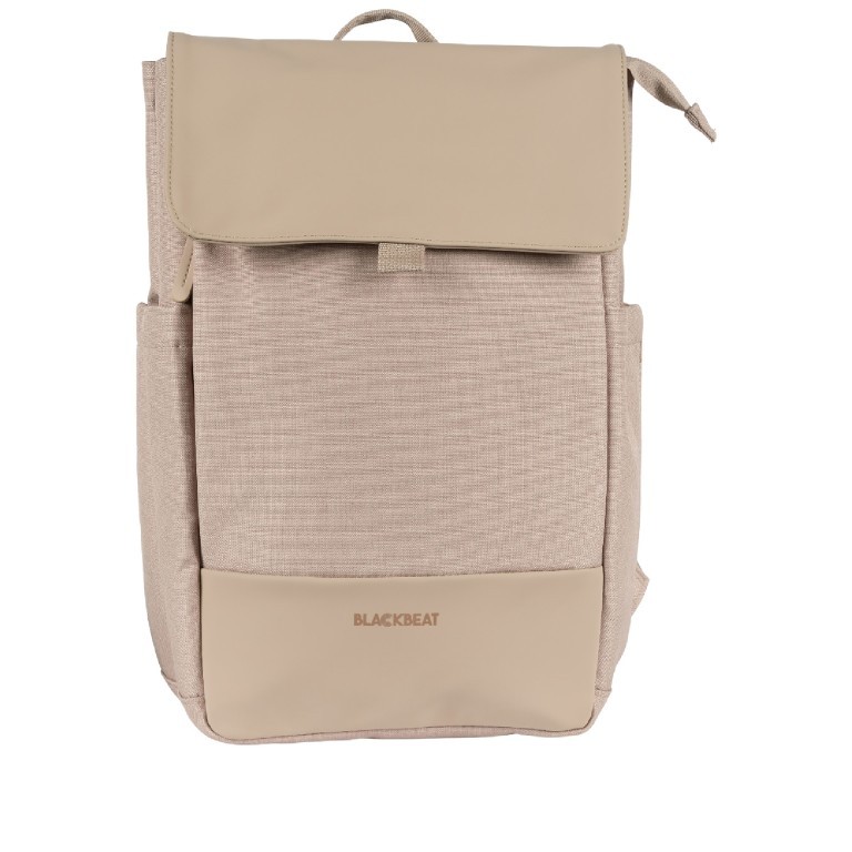 Rucksack BBRS67 Dark Beige, Farbe: beige, Marke: Blackbeat, EAN: 4066727005700, Abmessungen in cm: 27x43x11, Bild 1 von 4