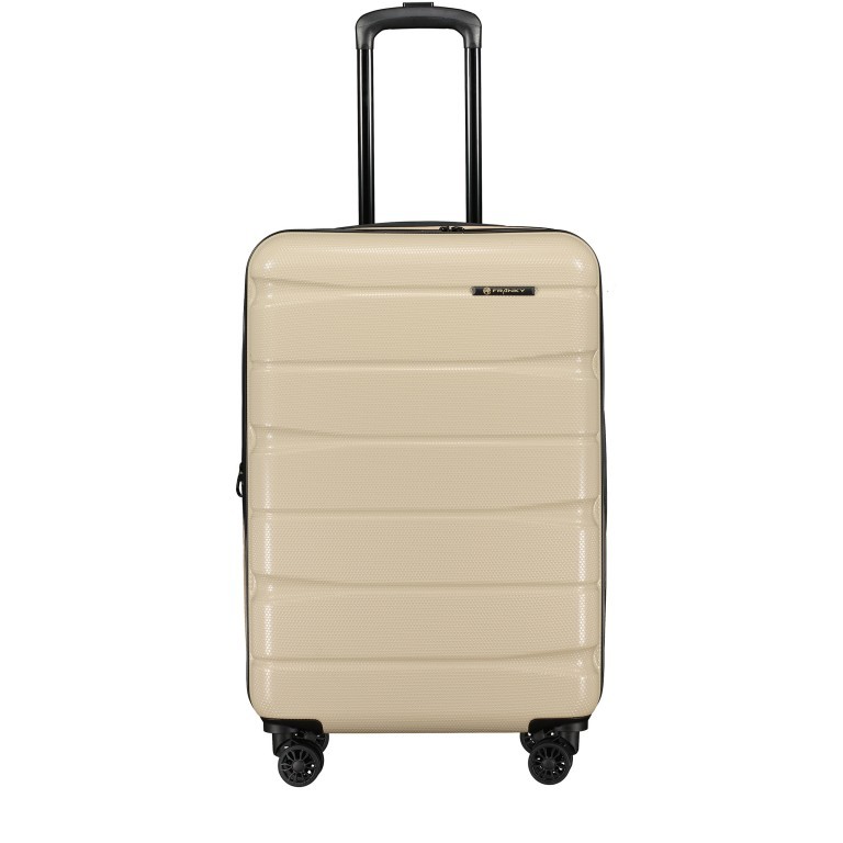 Koffer ABS13 66 cm Beige, Farbe: beige, Marke: Franky, EAN: 4251885941711, Abmessungen in cm: 44.5x66x28, Bild 1 von 6