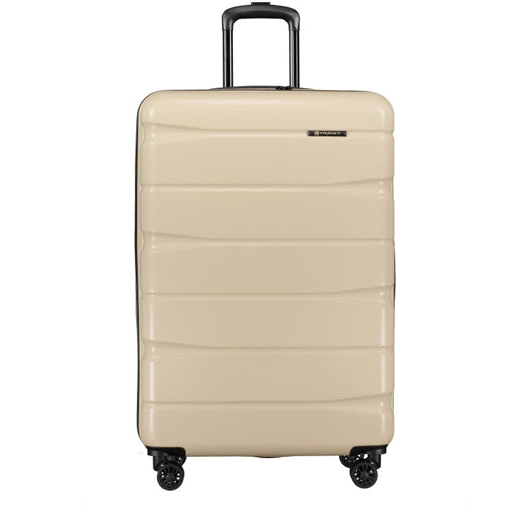 Koffer ABS13 76 cm Beige, Farbe: beige, Marke: Franky, EAN: 4251885941704, Abmessungen in cm: 51x76x30, Bild 1 von 6