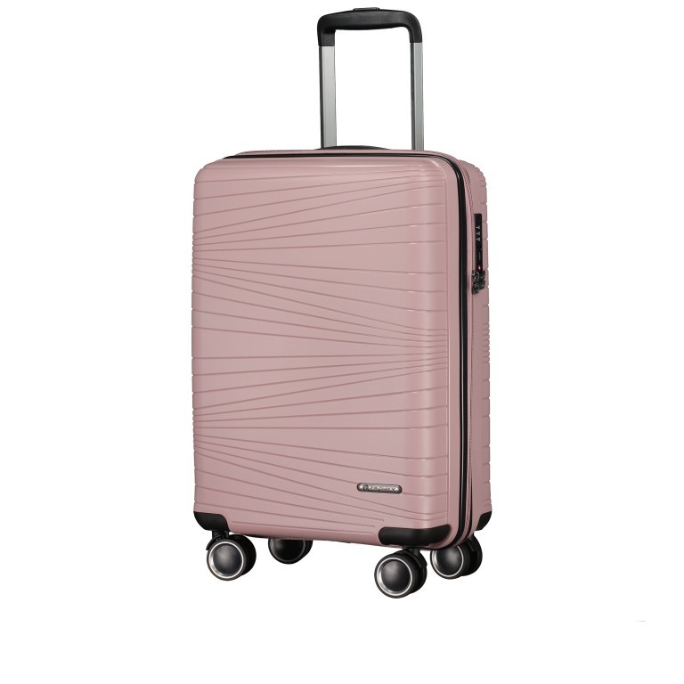 Koffer PP14 Größe 55 cm Pink Dusty, Farbe: rosa/pink, Marke: Franky, EAN: 4251885929825, Abmessungen in cm: 37x55x22, Bild 2 von 10