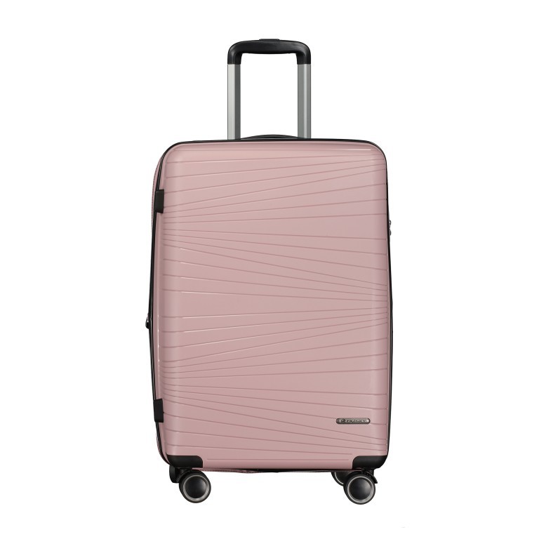 Koffer PP14 Größe 66 cm Pink Dusty, Farbe: rosa/pink, Marke: Franky, EAN: 4251885929818, Abmessungen in cm: 43x66x27, Bild 1 von 11